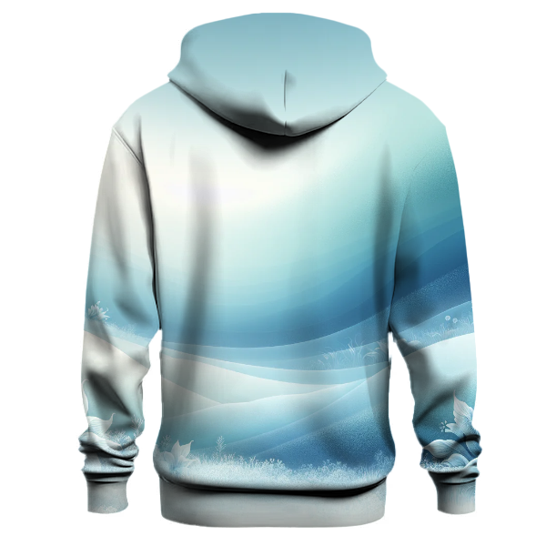Frozen Blossom Gradient Hoodie