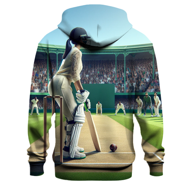 Cricket - Boundaries and Bowls Hoodie