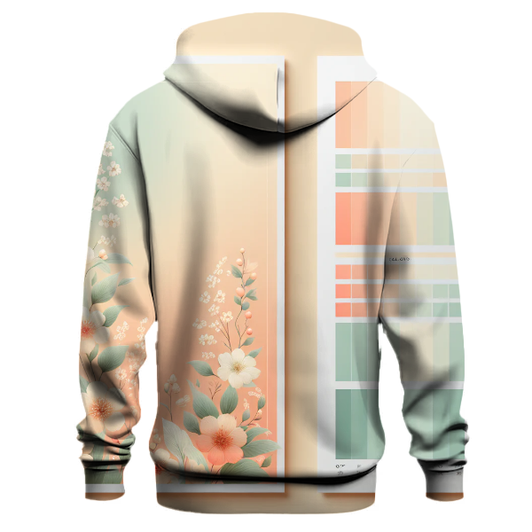Charming Spring Bloom Gradient Hoodie