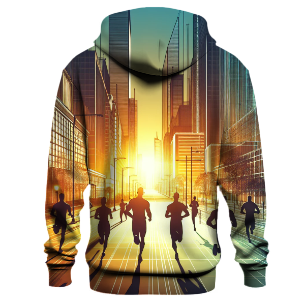 Running Cityscape Hoodie