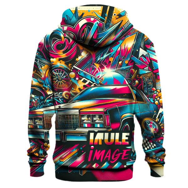 Neon Graffiti Universe Hoodie