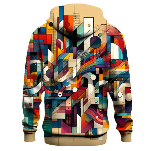 Modern Art Fusion Hoodie
