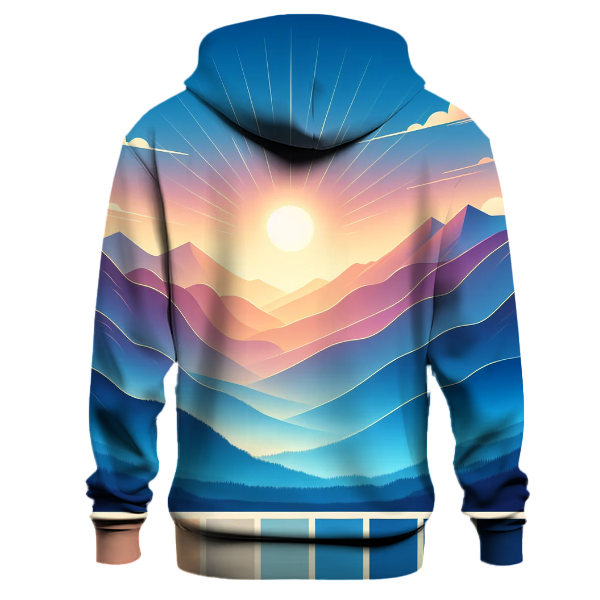 Mountain Sunrise Flow Hoodie