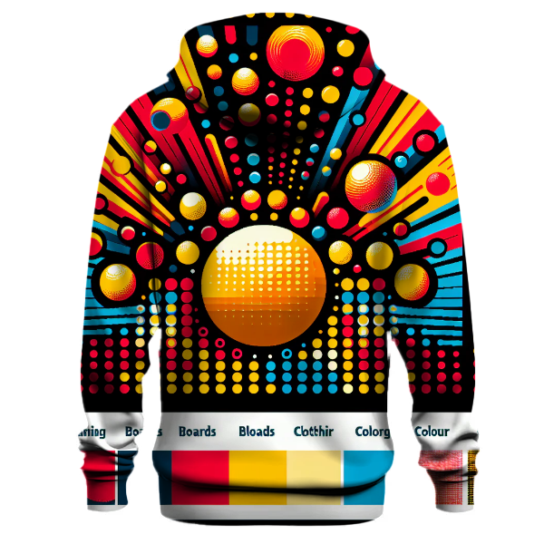 Funky Disco Dots Hoodie