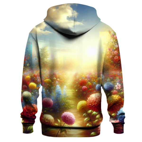 Vibrant Summer Blooms Hoodie