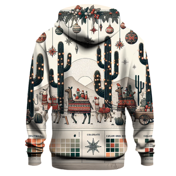 Christmas Cactus Wonderland Hoodie