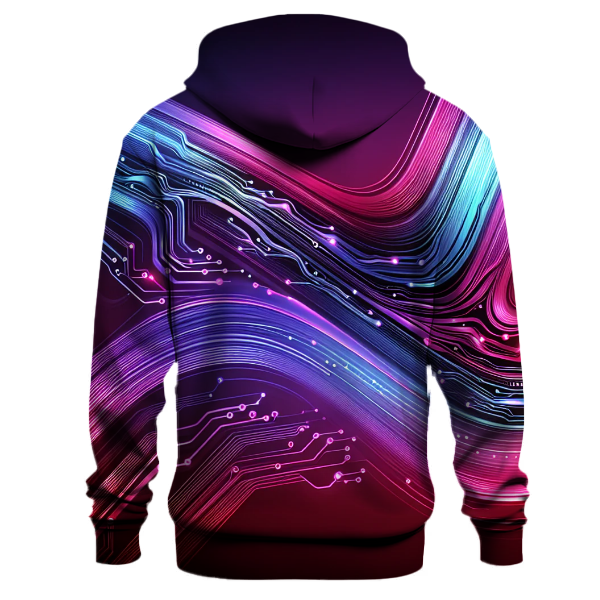 Electric Night Gradient Hoodie