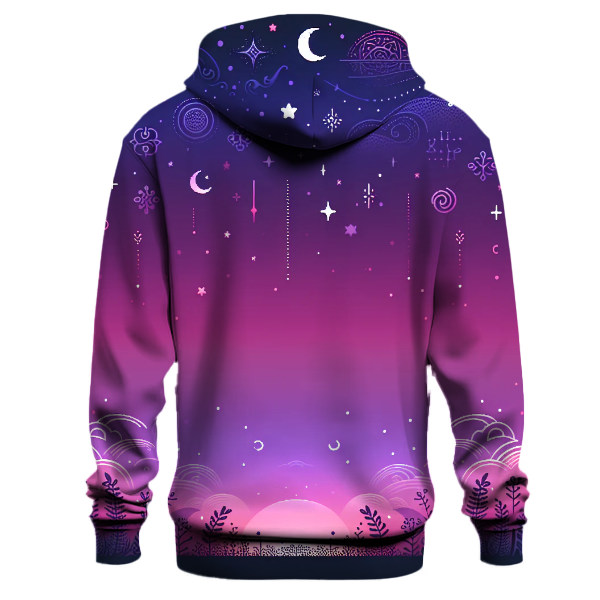 Whimsical Twilight Gradient Hoodie