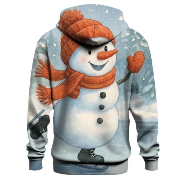 Frosty the Skating Snowman Hoodie