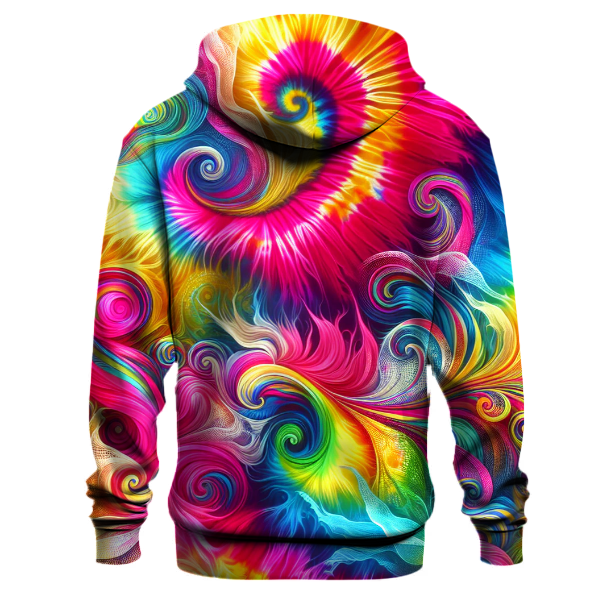 Electric Summer Tie-Dye Hoodie