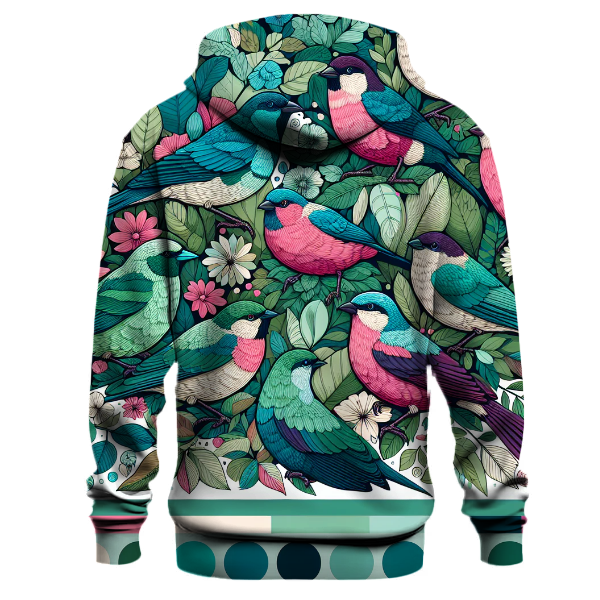Funky Feathered Friends Hoodie