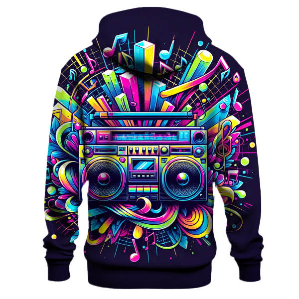 Boom Box Beat Blast Hoodie