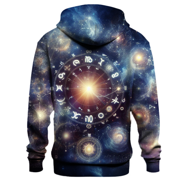 Celestial Zodiac Patterns Hoodie