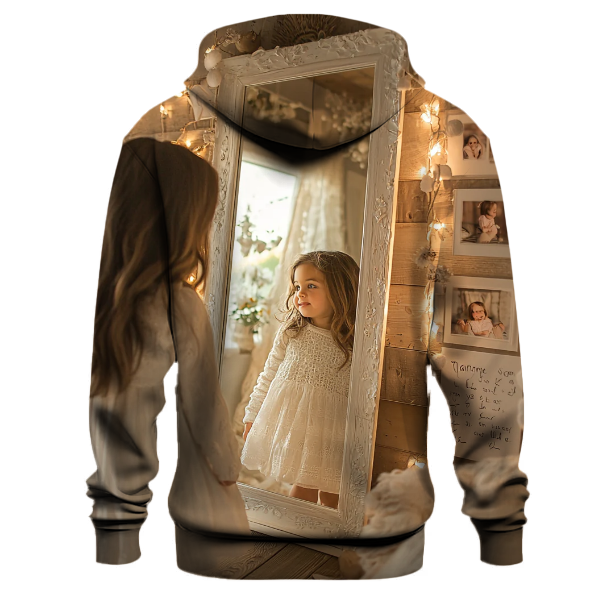 The Mirror of Reflection A Mothers Supportive Gaze Hoodie