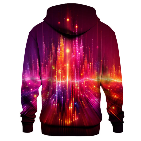 Vibrant Festival Glow Hoodie