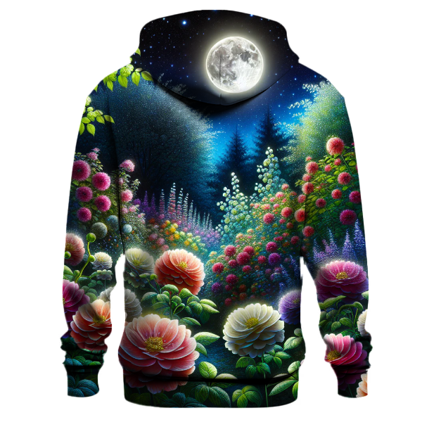 Dreamy Night Blossoms Hoodie