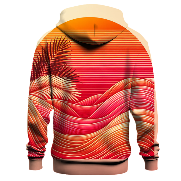 Tropical Sunset Sweep Hoodie