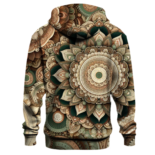 Earthy Tones Mandala Hoodie