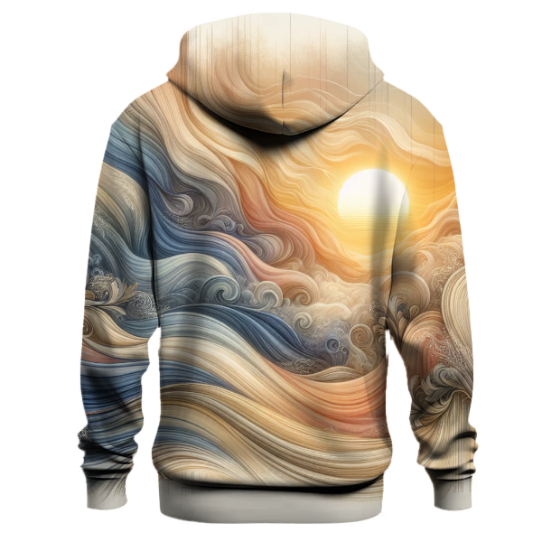 Sunrise Harmony Tie-Dye Hoodie