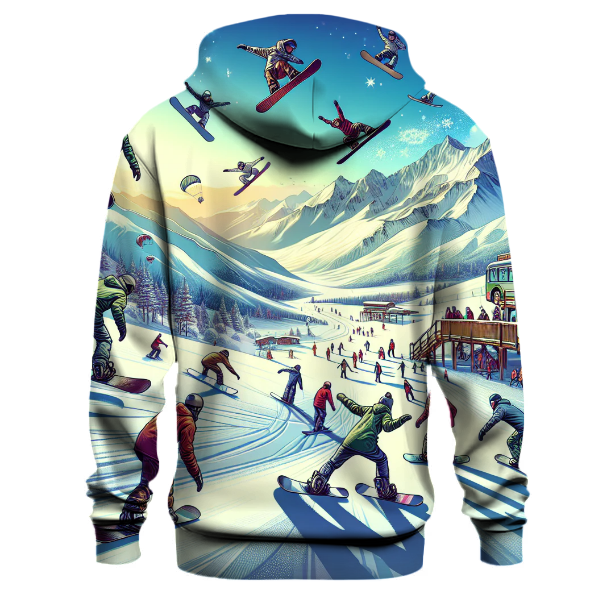 Snowboarding - Shred the Mountain Hoodie