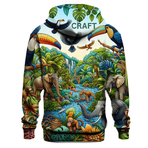 Playful Jungle Safari Hoodie