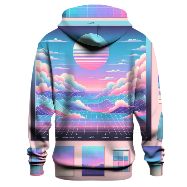 Ethereal Vapor Wave Hoodie