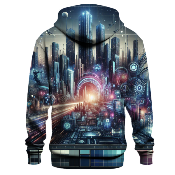 Futuristic Cyber World Hoodie