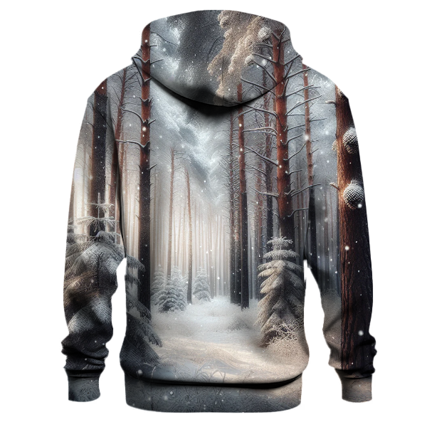 Frosted Pinecone Forest Hoodie