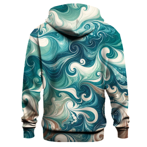 Mystic Seafoam Tie-dye Hoodie