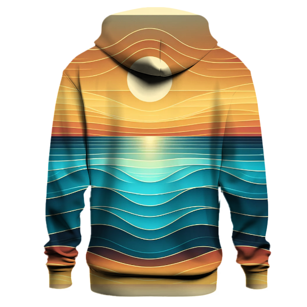 Coastal Sunset Gradient Hoodie