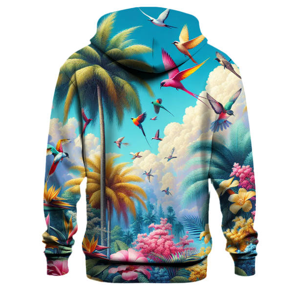 Joyful Tropical Escape Hoodie