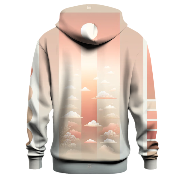 Charming Blush Sunset Hoodie