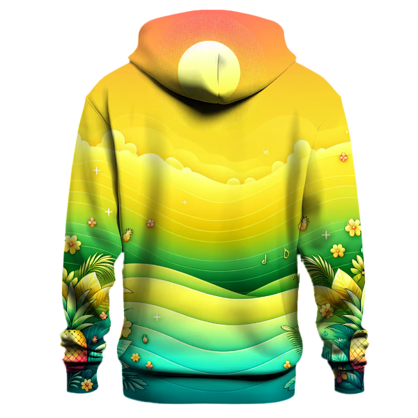 Pineapple Paradise Gradient Hoodie