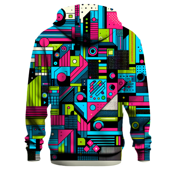 Electro Funk Patterns Hoodie