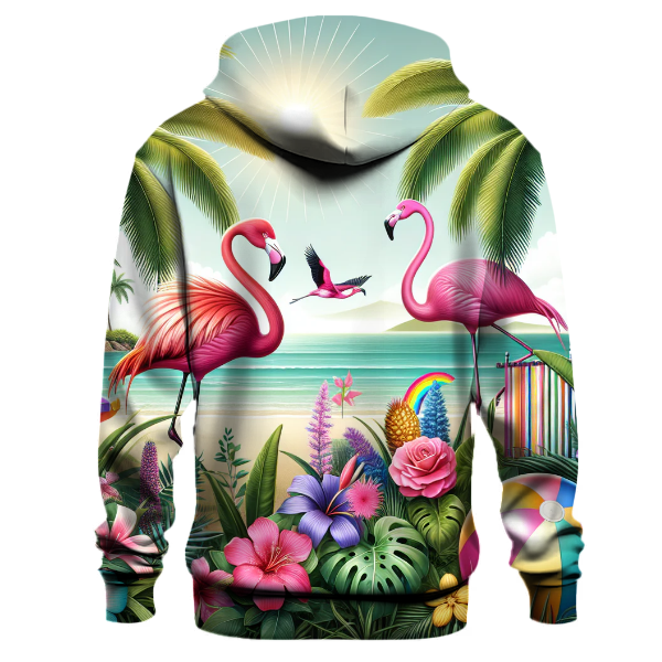 Retro Tropical Vibes Hoodie
