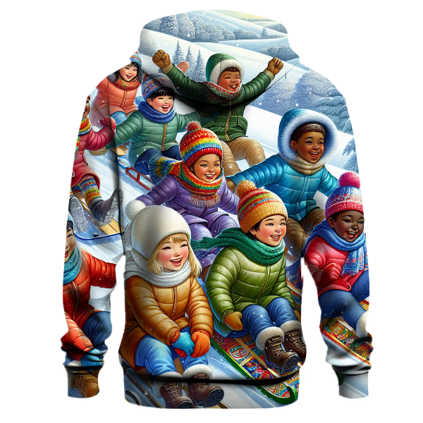 Holiday Sledding Adventure Hoodie