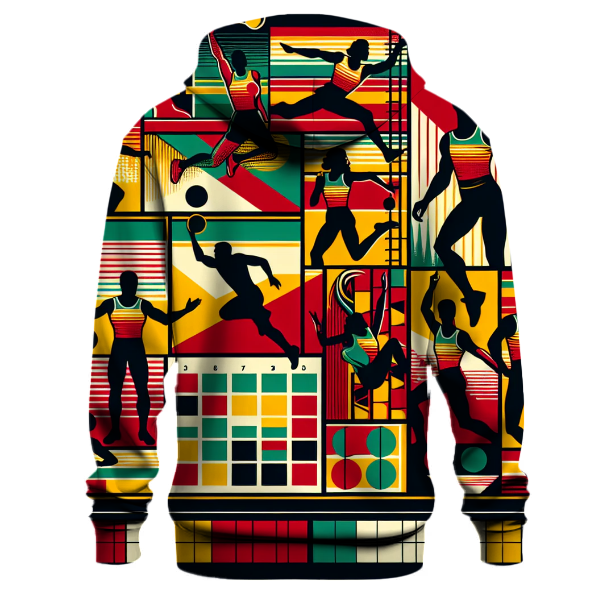 Vintage Sports Graphics Hoodie