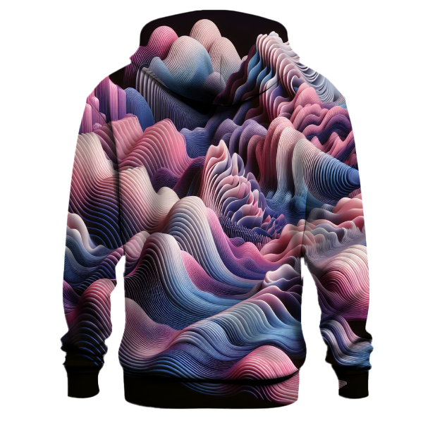 Surreal Sound Waves Hoodie