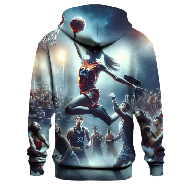 Basketball Dunk Enthusiast Hoodie