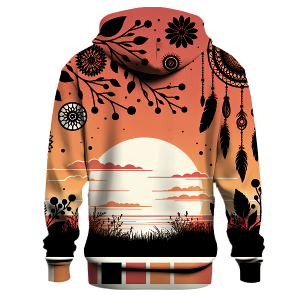 Bohemian Sunset Serenade Hoodie