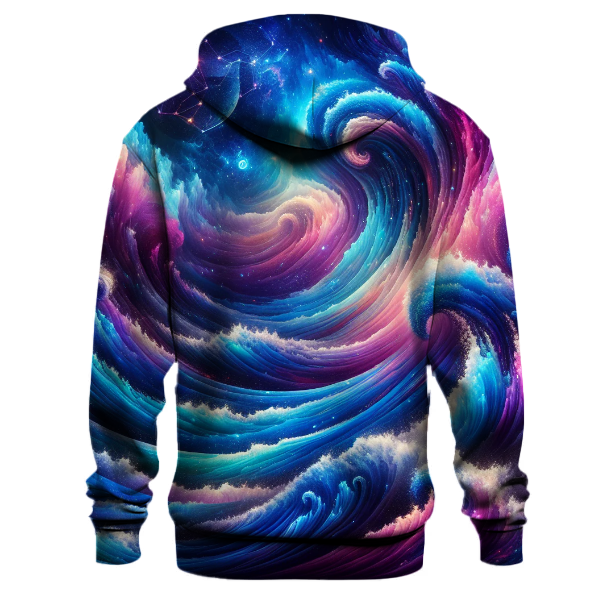 Galactic Ocean Waves Hoodie