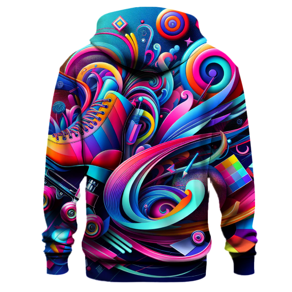 Vintage Roller Disco Hoodie