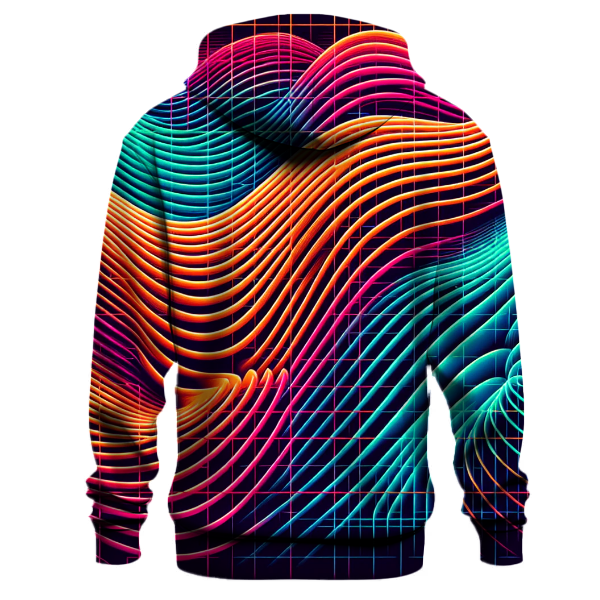 Grid Groove Extravaganza Hoodie