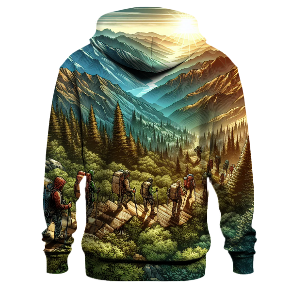 Mountain Trekking Adventure Hoodie
