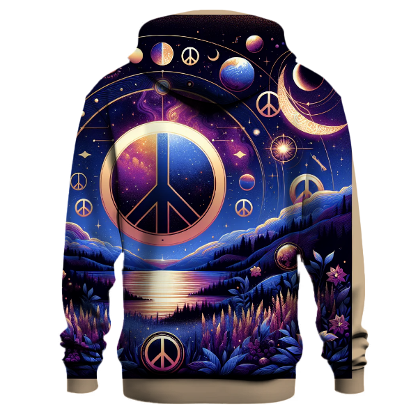 Cosmic Peaceful Skies Hoodie