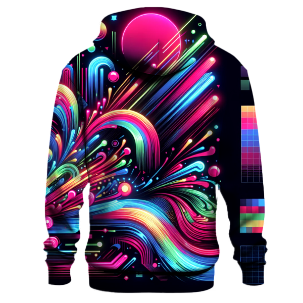 Neon Light Escape Hoodie