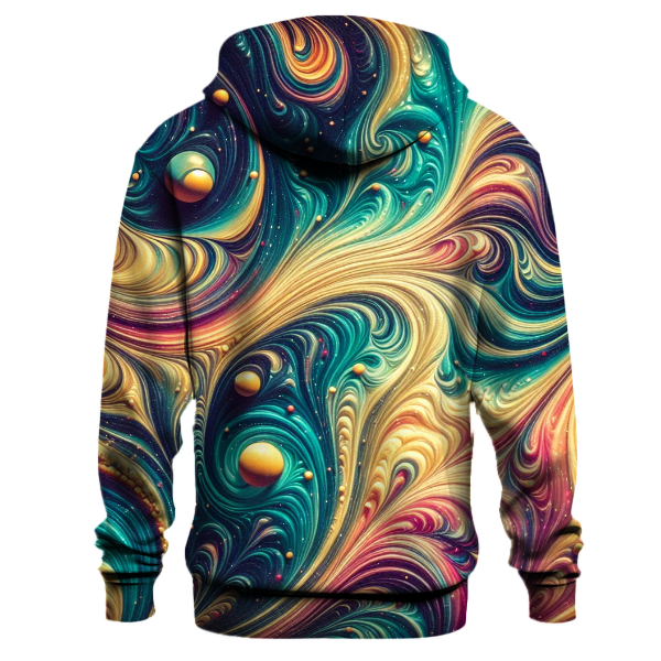 Cosmic Tie-Dye Swirl Hoodie
