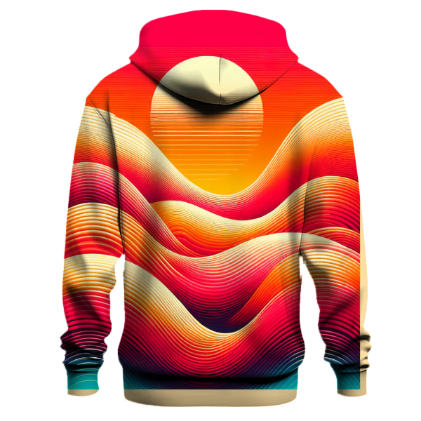 Fiery Coral Hoodie