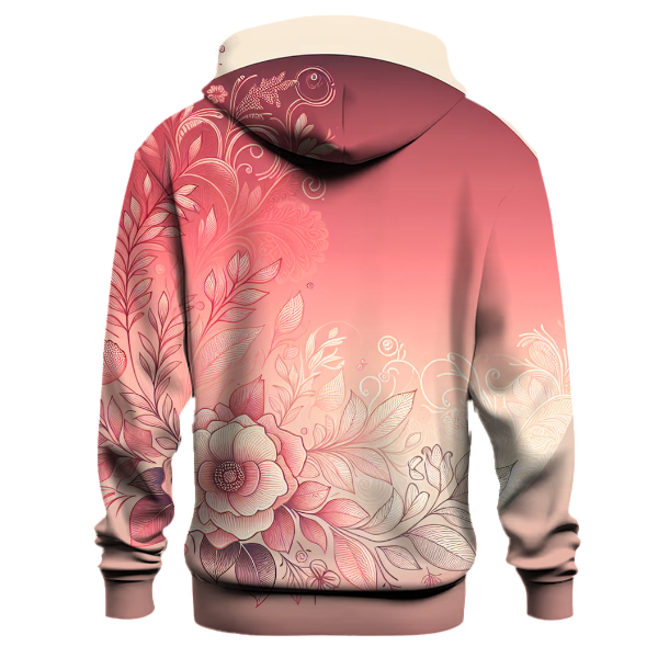 Blush Floral Breeze Hoodie