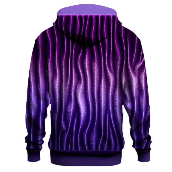 Royal Purple Velvet Hoodie